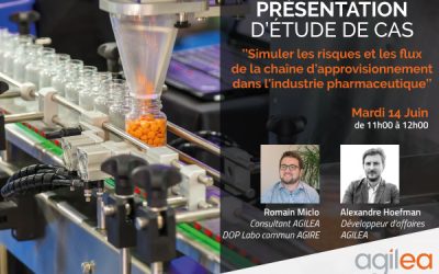 SIMULATING SUPPLY CHAIN RISK AND FLOW IN THE PHARMACEUTICAL INDUSTRY – CASE STUDY PRESENTATION