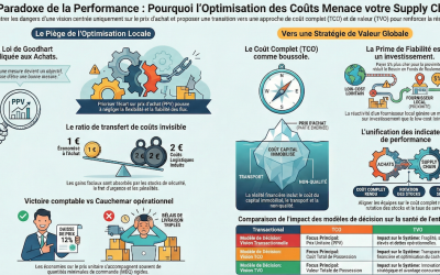 Le Paradoxe de la Performance : Pourquoi l’Optimisation des Coûts d’Achat menace la Résilience de la Supply Chain