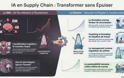 Transformer sans épuiser : Le défi invisible des organisations Supply Chain à l’ère de l’IA